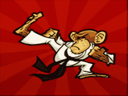 karate monkey action game